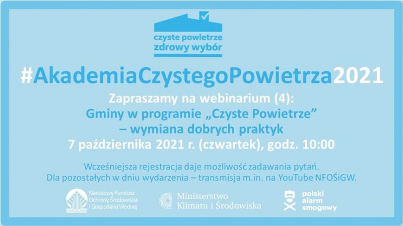 Akademia Czystego Powietrza 7 października