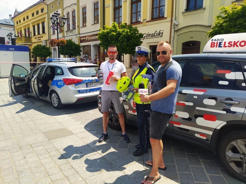 Świeć Przykładem - wspólna akcja żywieckiej Policji i Radia Bielsko