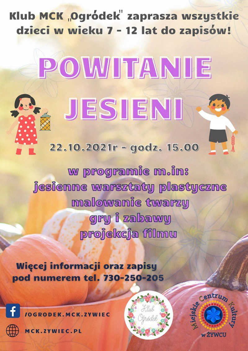 Powitanie Jesieni w Klubie OGRÓDEK