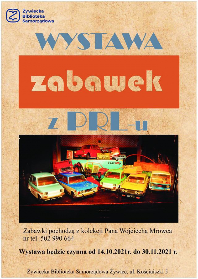 Wystawa zabawek z PRL-u