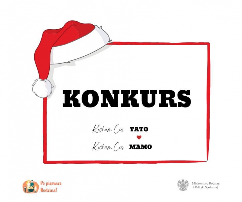 Konkurs przedświąteczny Kocham Cię Tato, Kocham Cię Mamo