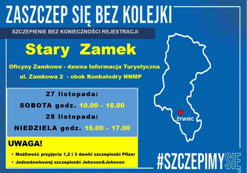 #SZCZEPIMYSIĘ w Żywcu