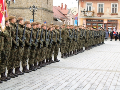 Przysięga wojskowa 13. Śląskiej Brygady Obrony Terytorialnej - zdjęcie1