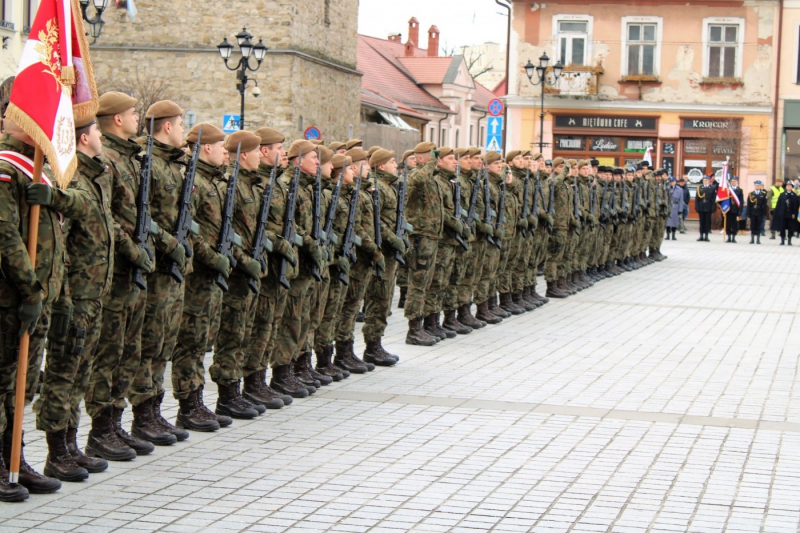 Przysięga wojskowa 13. Śląskiej Brygady Obrony Terytorialnej