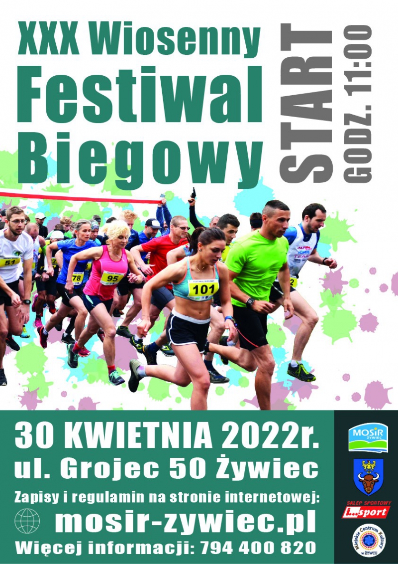 Wiosenny Festiwal Biegowy - zapisy