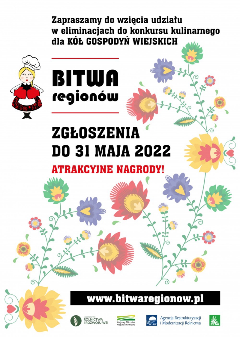 VII edycja ogólnopolskiego konkursu kulinarnego dla Kół Gospodyń Wiejskich „Bitwa Regionów”