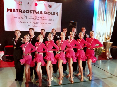 Złoty medal na Mistrzostwach Polski Formacji Tanecznych PTT dla formacji Aqua Dance z Żywca - zdjęcie2