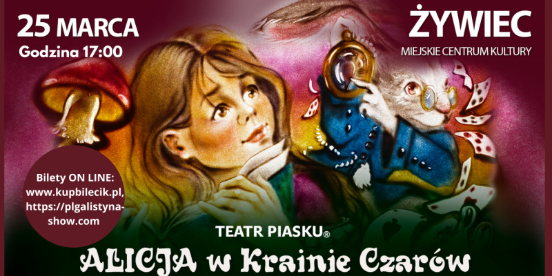 Teatr Piasku - Alicja w krainie czarów