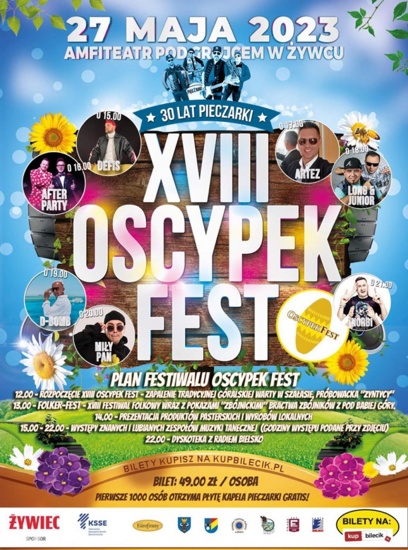XVIII Festiwal Folkowy „OscypekFest”