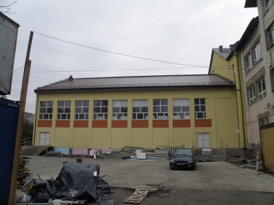 Budowa sali gimnastycznej przy Gimn. nr 1 - zdjęcie1