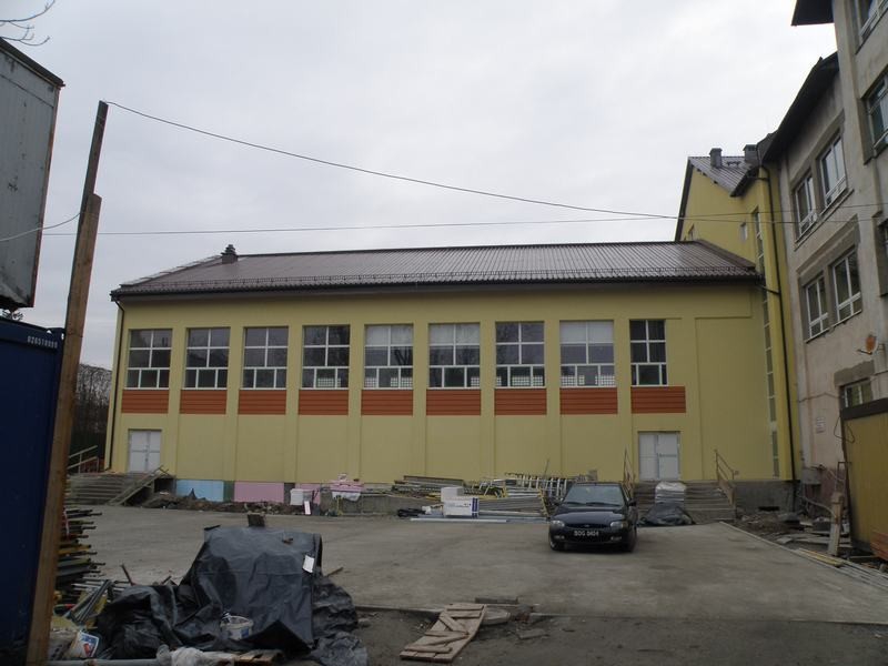 Budowa sali gimnastycznej przy Gimn. nr 1