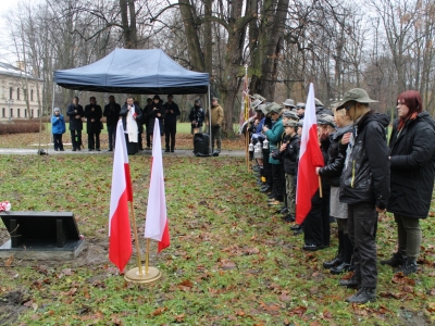 Odsłonięcie tablicy upamiętniającej ppor. Tadeusza Jänicha - zdjęcie5