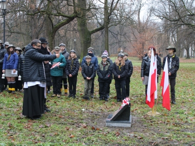 Odsłonięcie tablicy upamiętniającej ppor. Tadeusza Jänicha - zdjęcie3