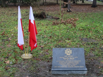 Odsłonięcie tablicy upamiętniającej ppor. Tadeusza Jänicha - zdjęcie1