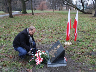 Odsłonięcie tablicy upamiętniającej ppor. Tadeusza Jänicha - zdjęcie4