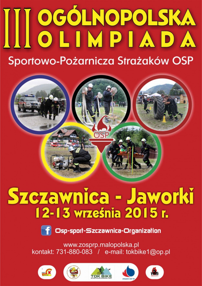 III Ogólnopolska Olimpiada Sportowo-Pożarnicza Strażaków OSP - 2015
