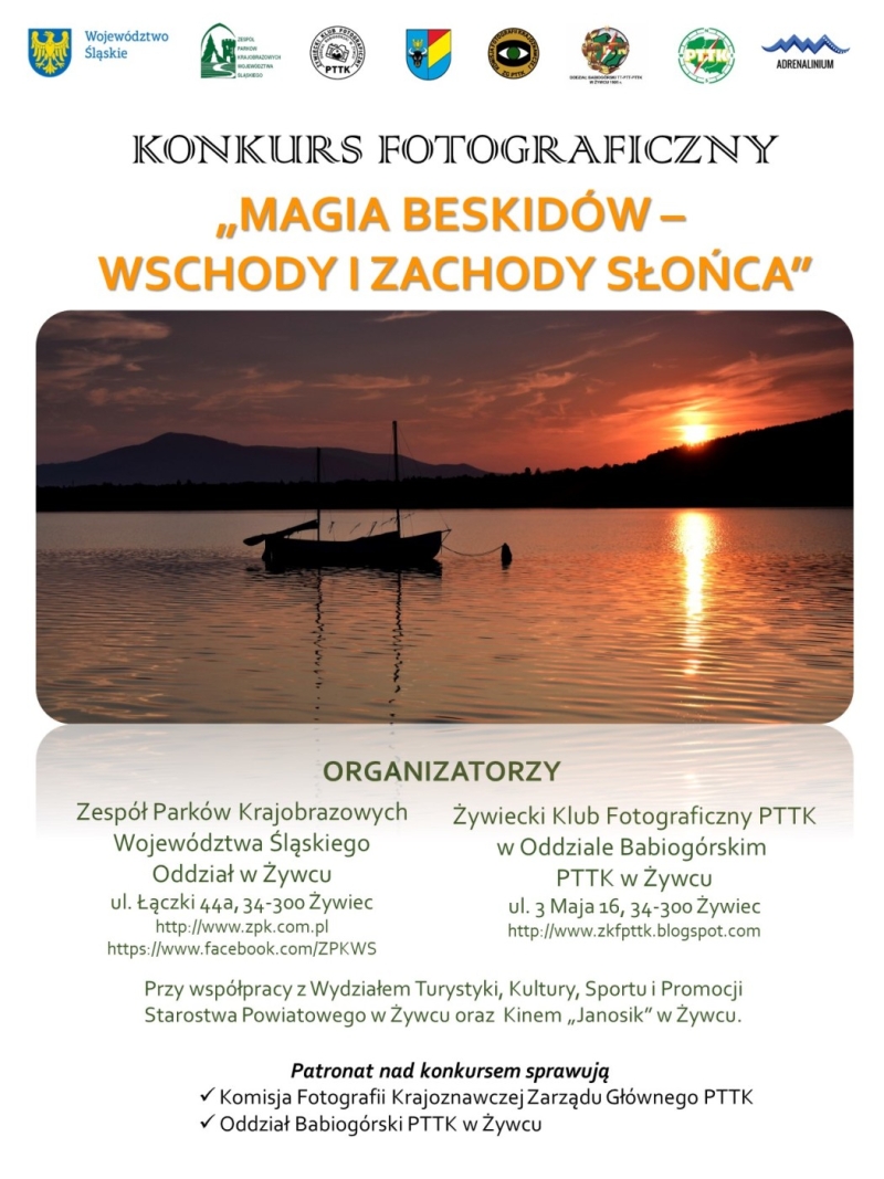 „Magia Beskidów - wschody i zachody słońca” - konkurs